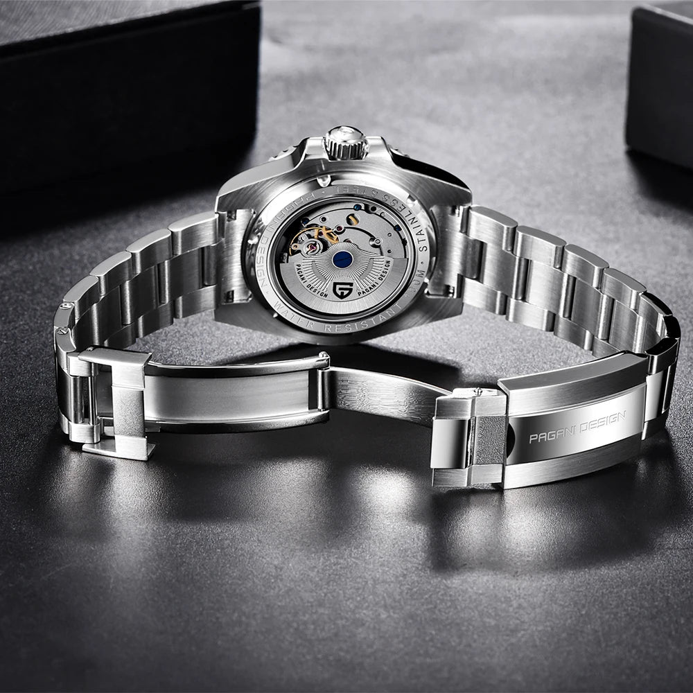 PAGANI DESIGN V3 Version GMT Watches Men's Luxury Sapphire Automatic Mechanical Watch 40MM Stainless Steel Waterproof Watch