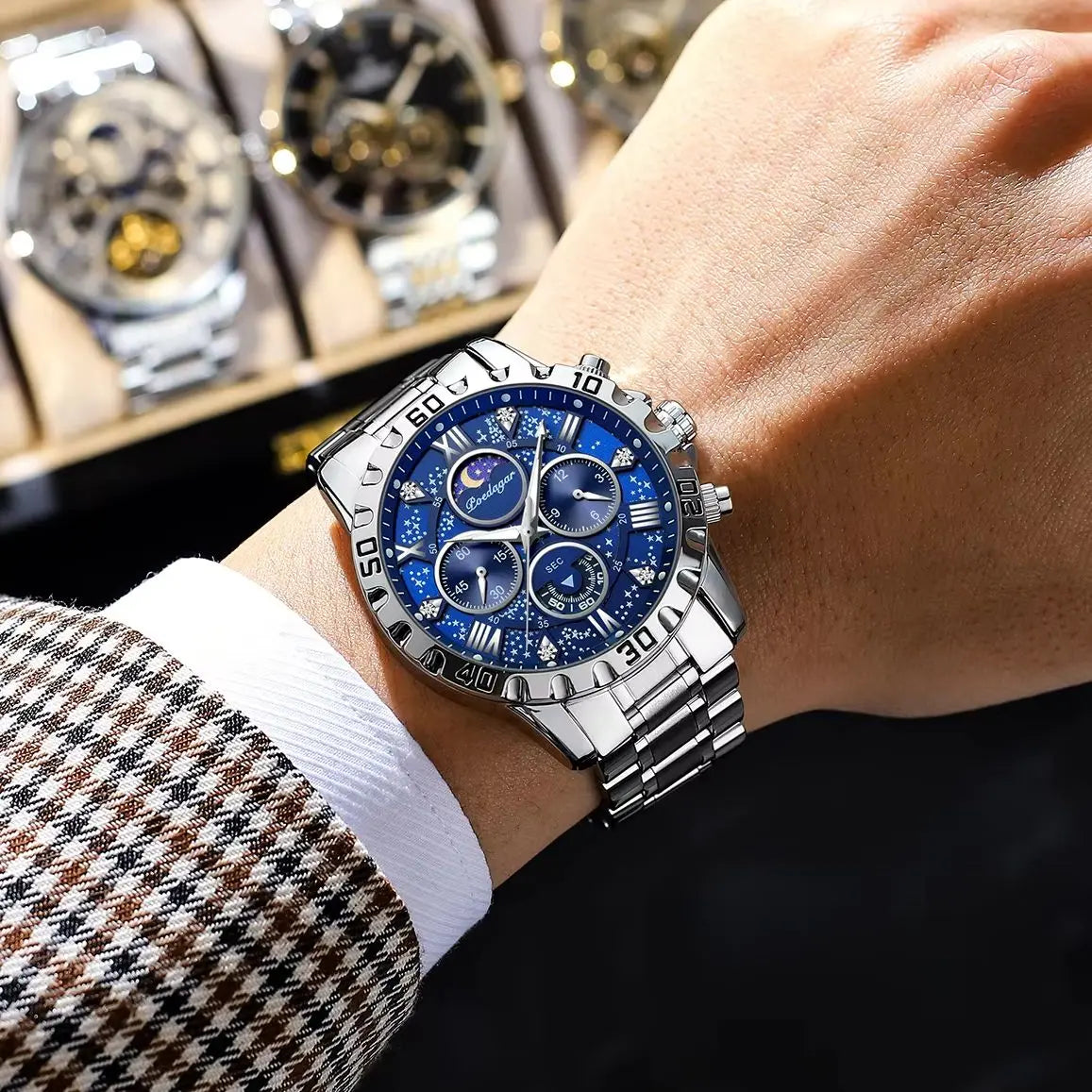 Quartz chronograph movement – accurate timekeeping and stopwatch functions