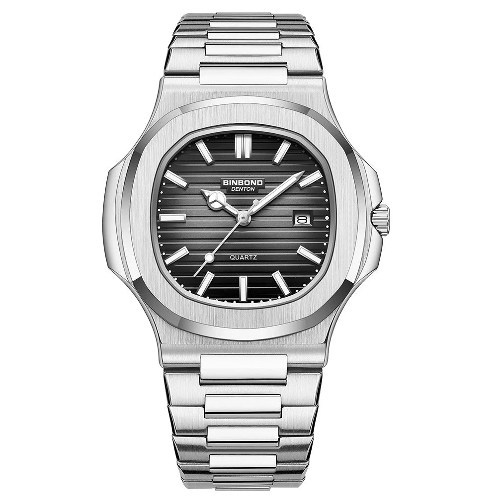 Men’s Rose Gold Quartz Watch – Effortless Style, Everyday Luxury