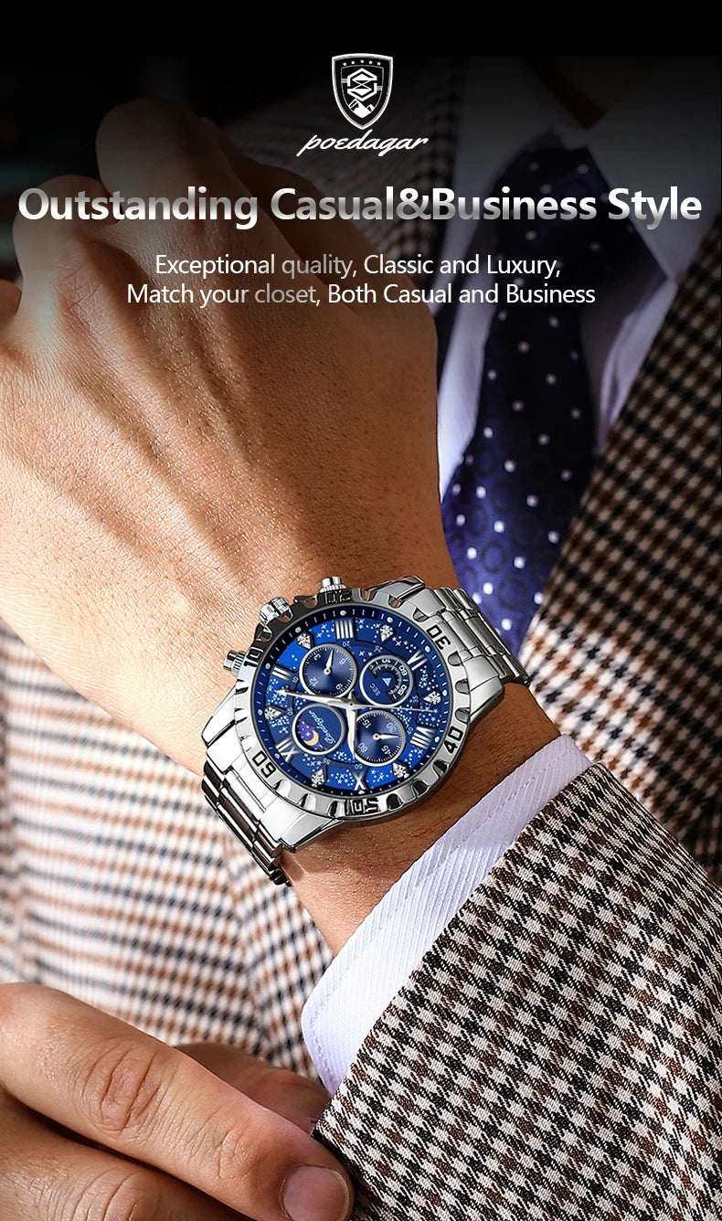 Quartz chronograph movement – accurate timekeeping and stopwatch functions