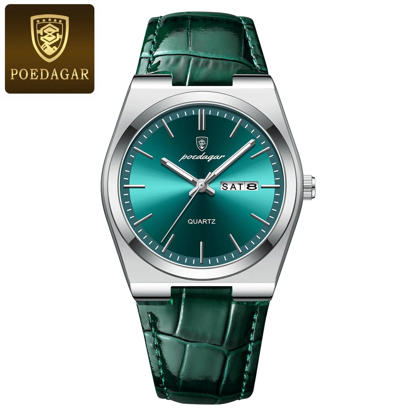 POEDAGAR Men’s Luxury Quartz Watch – Classic Elegance for Everyday Confidence