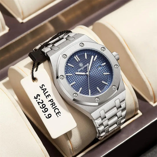 PAAZOMU Men’s Luxury Business Watch – Strength Meets Sophistication