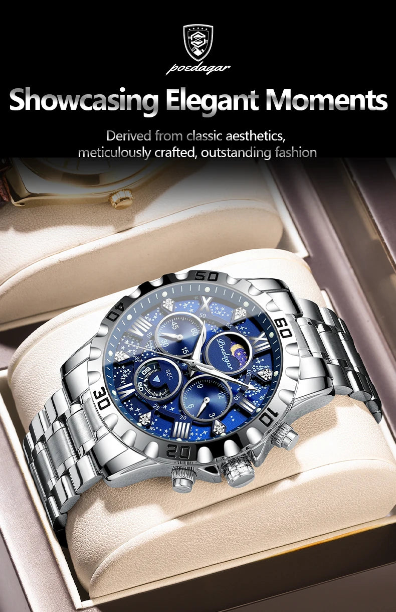 Quartz chronograph movement – accurate timekeeping and stopwatch functions