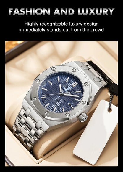 PAAZOMU Men’s Luxury Business Watch – Strength Meets Sophistication