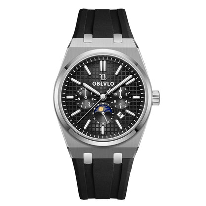 Elevate your wristwear with the OBLVLO Luxury Mechanical Watch, crafted for those who appreciate precision and sophistication.