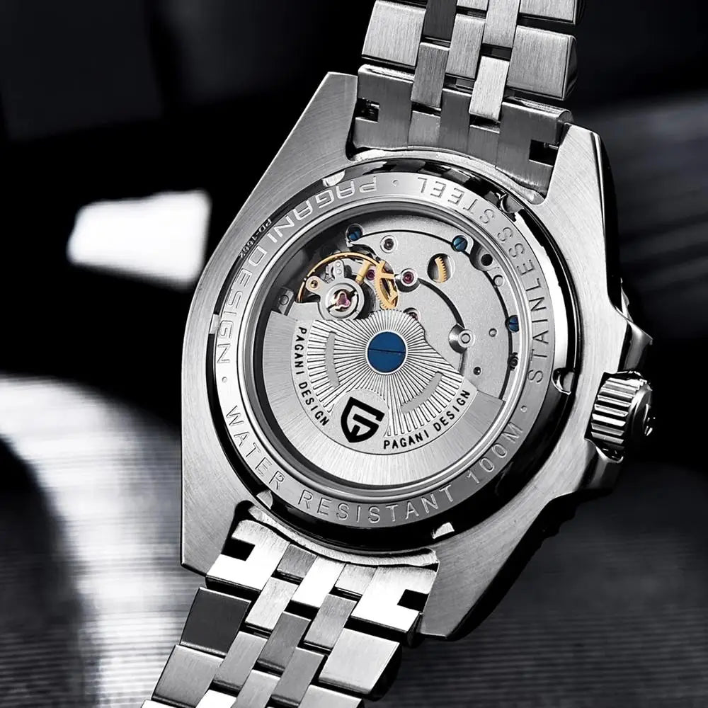 PAGANI DESIGN V3 Version GMT Watches Men's Luxury Sapphire Automatic Mechanical Watch 40MM Stainless Steel Waterproof Watch