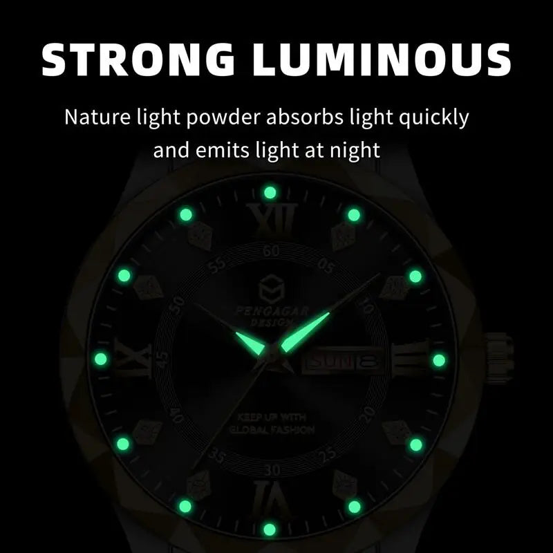 Men’s Light Luxury Quartz Watch – Elegant. Practical. Timeless.