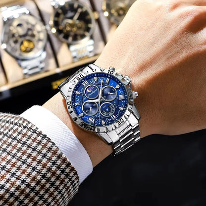 Quartz chronograph movement – accurate timekeeping and stopwatch functions