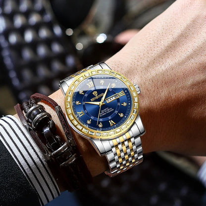 BINBOND Men’s Quartz Watch – Style Meets Everyday Performance
