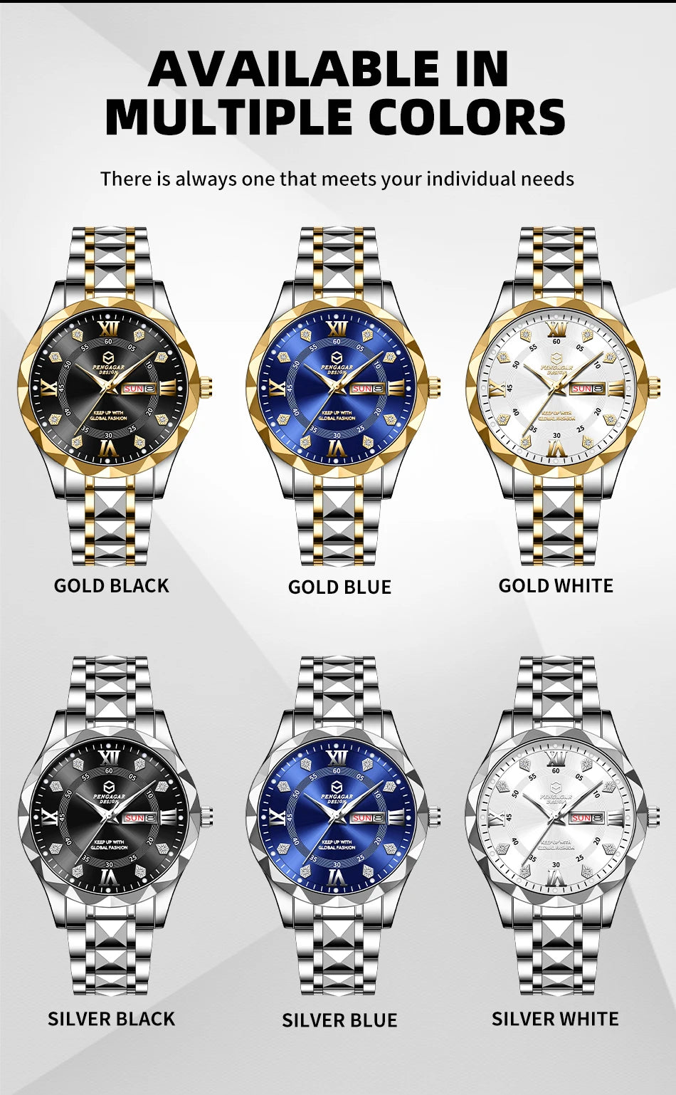 Men’s Light Luxury Quartz Watch – Elegant. Practical. Timeless.