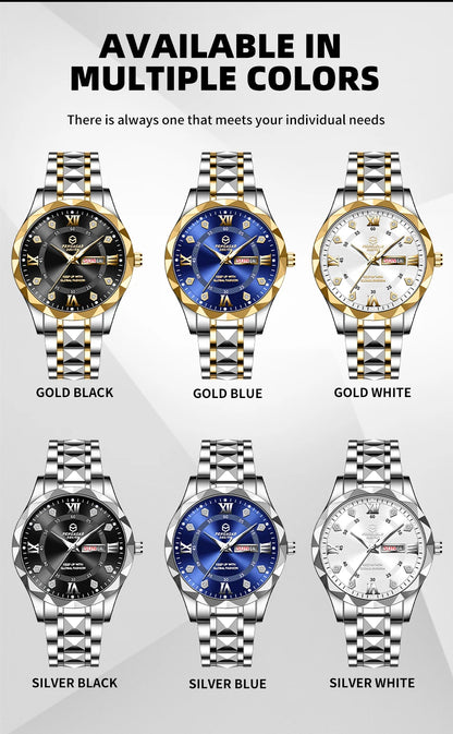 Men’s Light Luxury Quartz Watch – Elegant. Practical. Timeless.