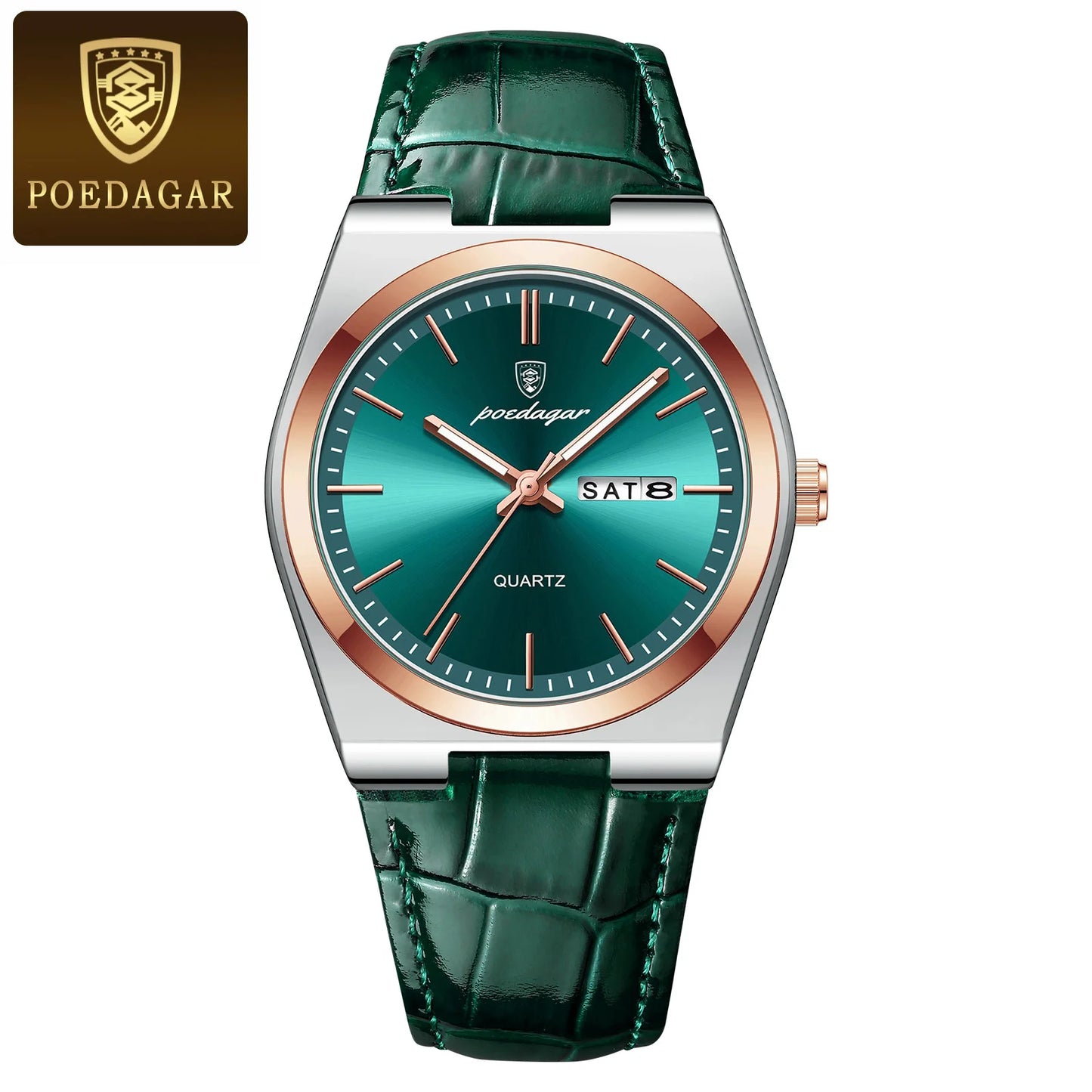 POEDAGAR Men’s Luxury Quartz Watch – Classic Elegance for Everyday Confidence