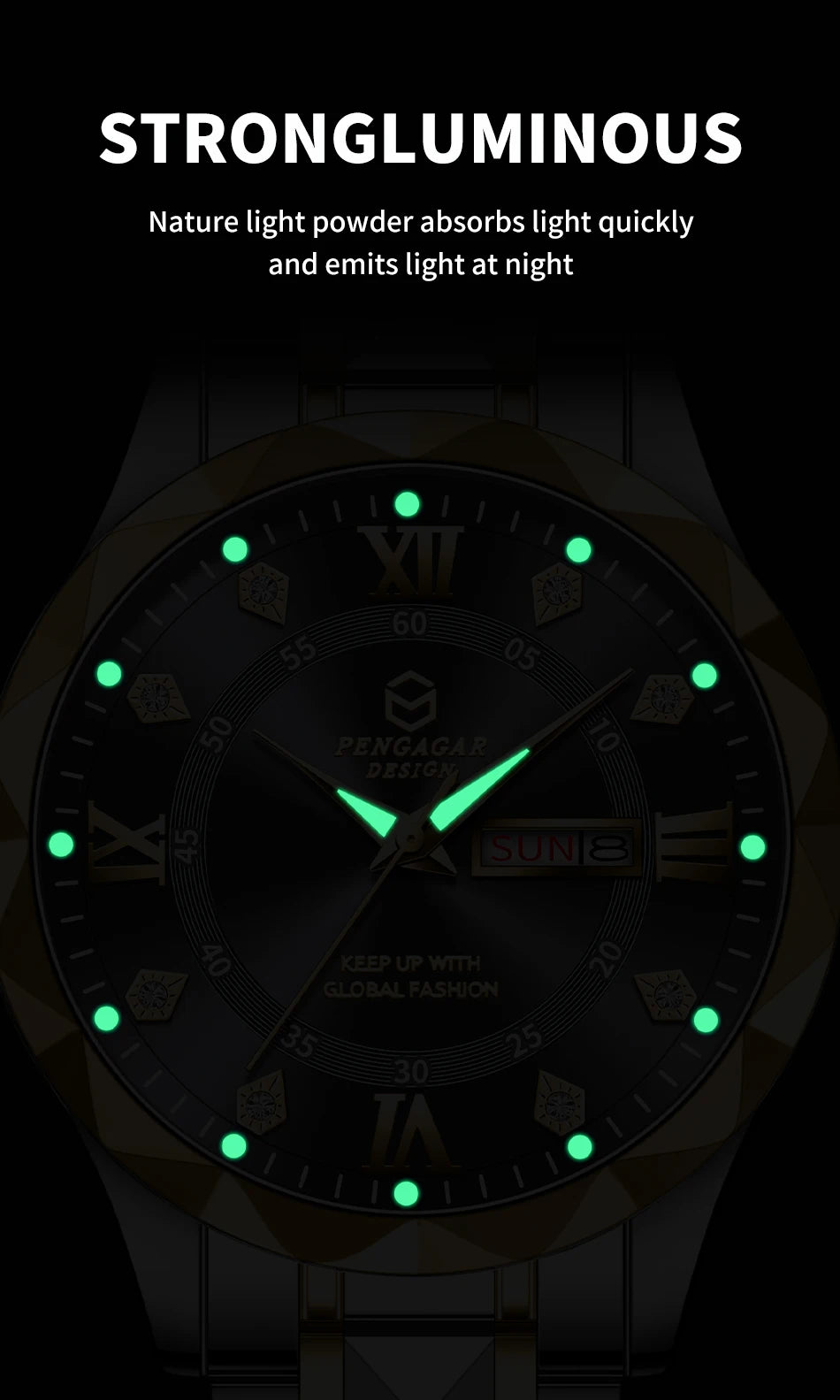 Men’s Light Luxury Quartz Watch – Elegant. Practical. Timeless.