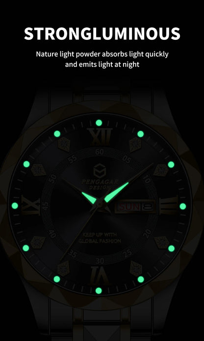 Men’s Light Luxury Quartz Watch – Elegant. Practical. Timeless.