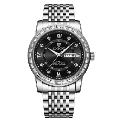 BINBOND Men’s Quartz Watch – Style Meets Everyday Performance