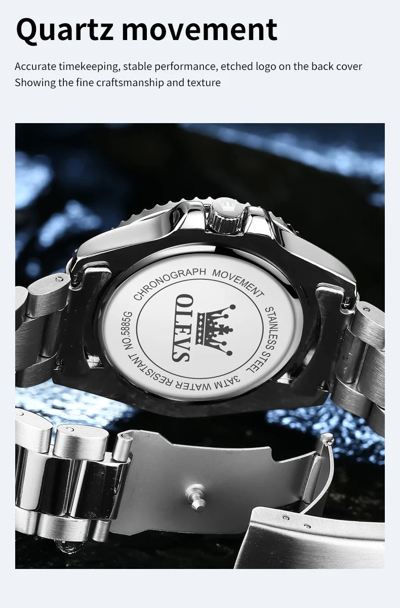 OLEVS 5885 Diving Series Men’s Watch – Luxury Meets Performance