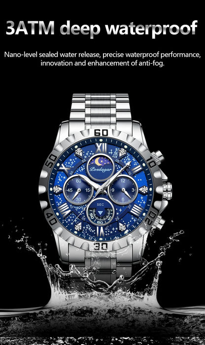 Quartz chronograph movement – accurate timekeeping and stopwatch functions
