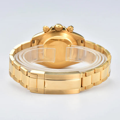 OUMASHI VK63 Man luxury watches Sports Quartz Watch Sapphire Stainless Steel Waterproof  Chronometer for vk63 Movement