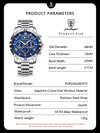 Quartz chronograph movement – accurate timekeeping and stopwatch functions