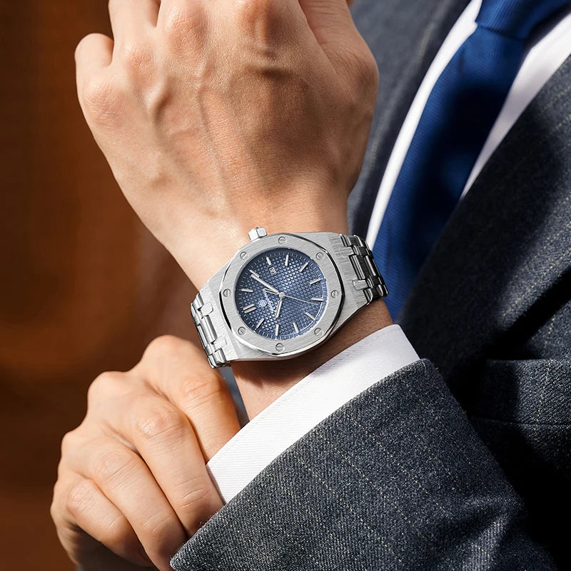 PAAZOMU Men’s Luxury Business Watch – Strength Meets Sophistication