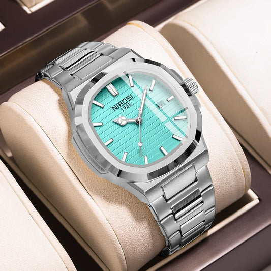 NIBOSI Men’s Quartz Watch – Classic, Durable & Elegant