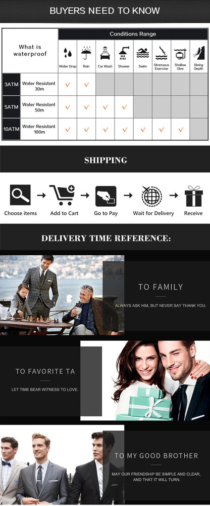 POEDAGAR Luxury Sports Man Wristwatch Luminous Waterproof Date Watch For Men Business Stainless Steel Quartz Men's Watches Reloj