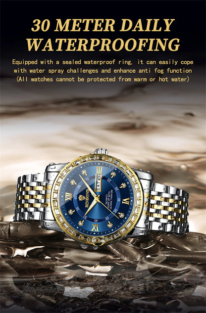 BINBOND Men’s Quartz Watch – Style Meets Everyday Performance