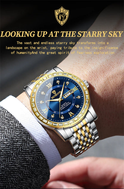 BINBOND Men’s Quartz Watch – Style Meets Everyday Performance