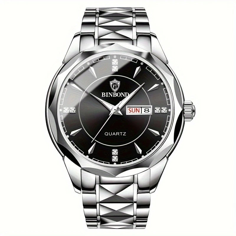 BINBOND Top Brand Luxury Fashion Watch Men Waterproof Week Date Clock Sport Watch Men Quartz Wristwatch