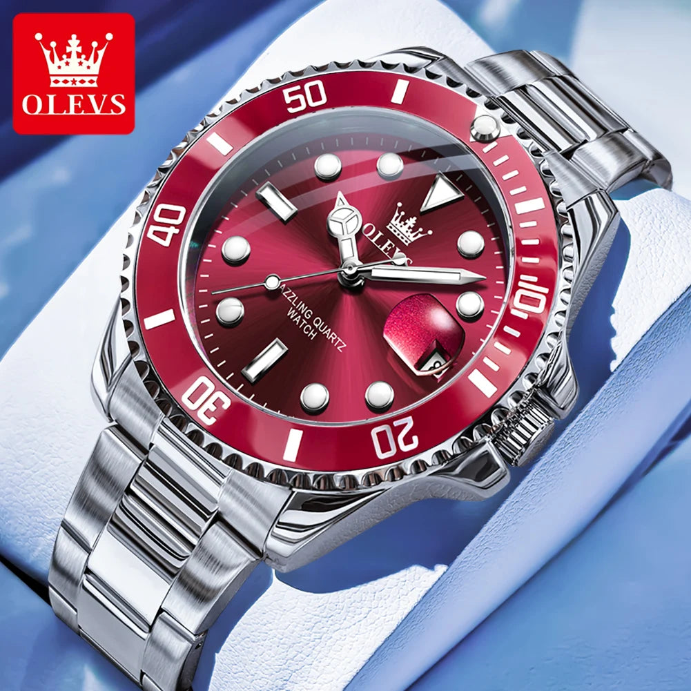 OLEVS 5885 Diving Series Men’s Watch – Luxury Meets Performance