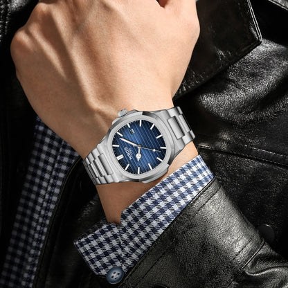 NIBOSI Men’s Quartz Watch – Classic, Durable & Elegant