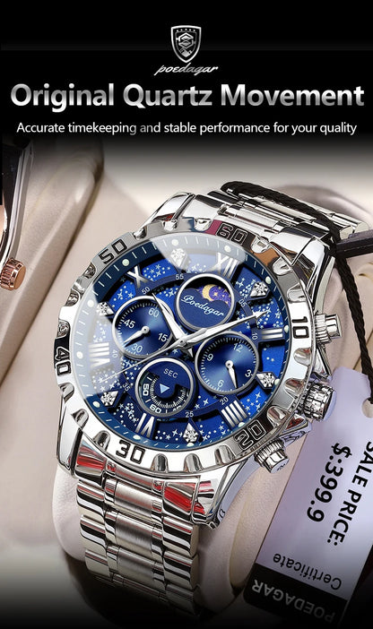 Quartz chronograph movement – accurate timekeeping and stopwatch functions