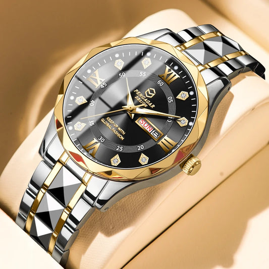 Men’s Light Luxury Quartz Watch – Elegant. Practical. Timeless.