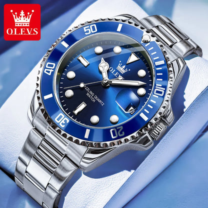OLEVS 5885 Diving Series Men’s Watch – Luxury Meets Performance