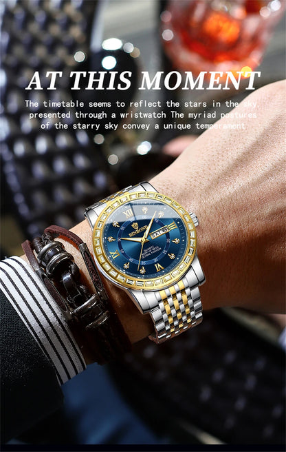 BINBOND Men’s Quartz Watch – Style Meets Everyday Performance