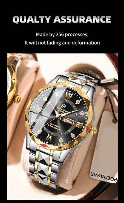 Men’s Light Luxury Quartz Watch – Elegant. Practical. Timeless.