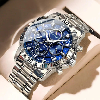 Quartz chronograph movement – accurate timekeeping and stopwatch functions