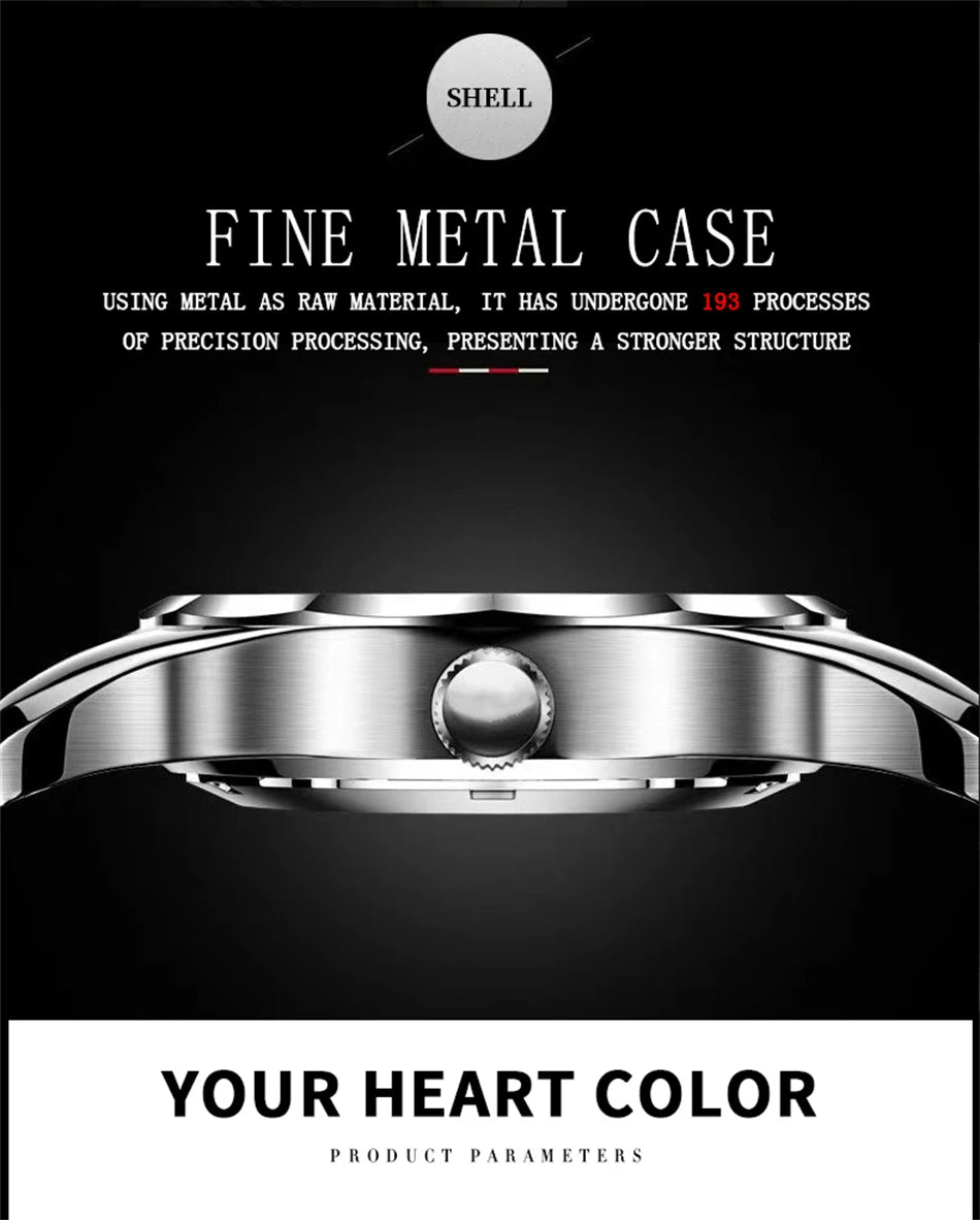 BINBOND Top Brand Luxury Fashion Watch Men Waterproof Week Date Clock Sport Watch Men Quartz Wristwatch