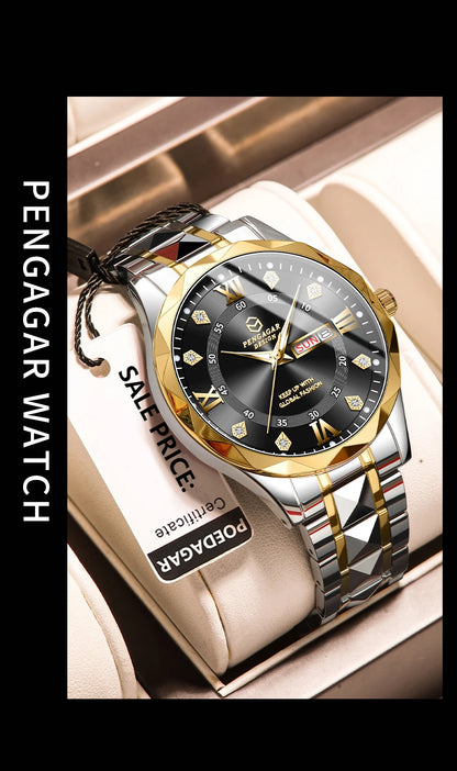 Men’s Light Luxury Quartz Watch – Elegant. Practical. Timeless.