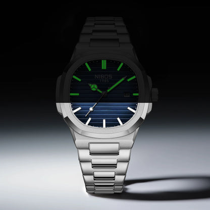 NIBOSI Men’s Quartz Watch – Classic, Durable & Elegant