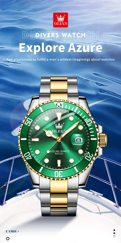 OLEVS 5885 Diving Series Men’s Watch – Luxury Meets Performance