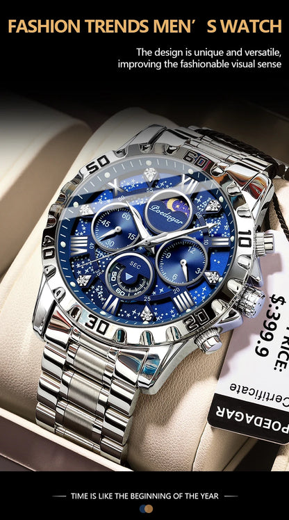 Quartz chronograph movement – accurate timekeeping and stopwatch functions