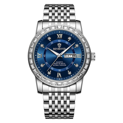 BINBOND Men’s Quartz Watch – Style Meets Everyday Performance