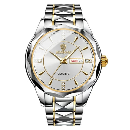 BINBOND Top Brand Luxury Fashion Watch Men Waterproof Week Date Clock Sport Watch Men Quartz Wristwatch