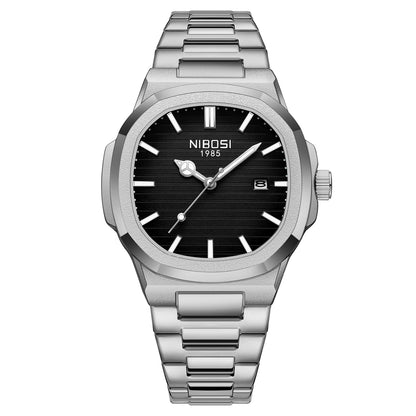 NIBOSI Men’s Quartz Watch – Classic, Durable & Elegant