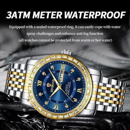 BINBOND Men’s Quartz Watch – Style Meets Everyday Performance