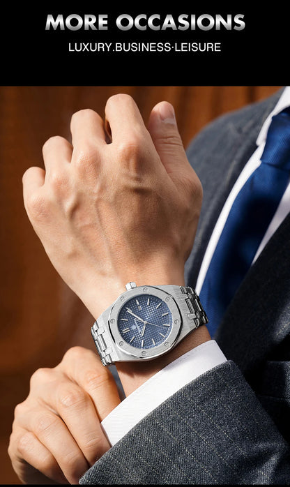 PAAZOMU Men’s Luxury Business Watch – Strength Meets Sophistication