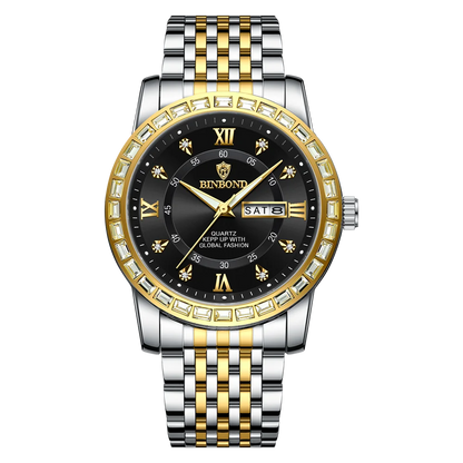 BINBOND Men’s Quartz Watch – Style Meets Everyday Performance