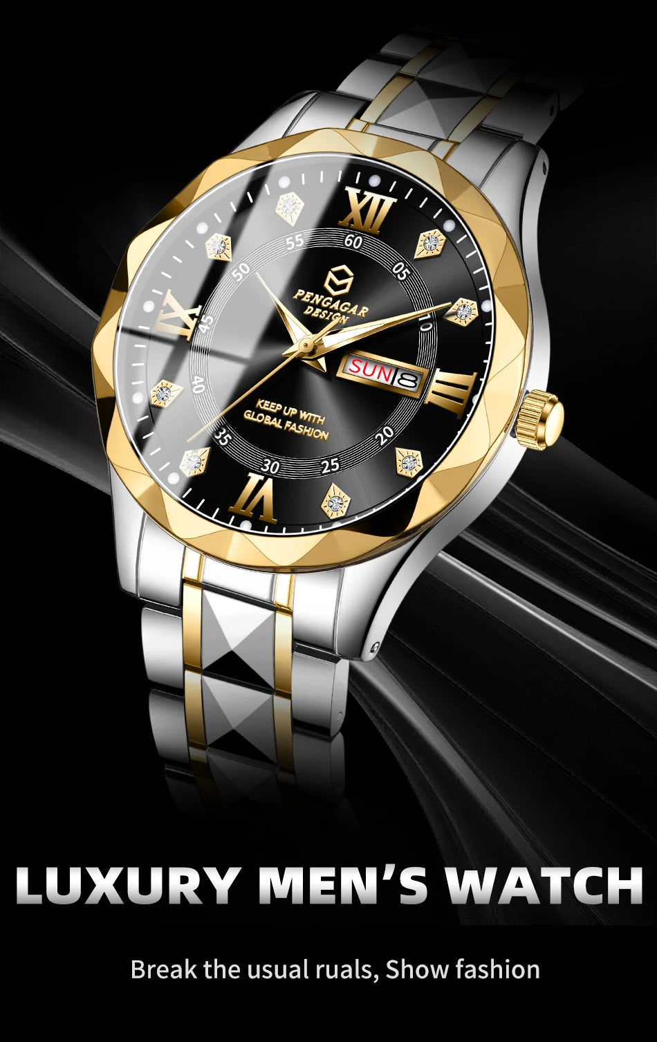 Men’s Light Luxury Quartz Watch – Elegant. Practical. Timeless.