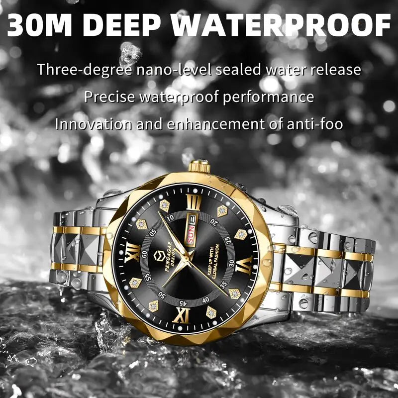 Men’s Light Luxury Quartz Watch – Elegant. Practical. Timeless.